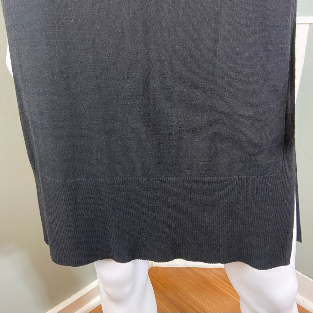 NWT New White House Black Market Cowl Neck Mini Dress Sheath Knit Sleeveless XS - Picture 9 of 13